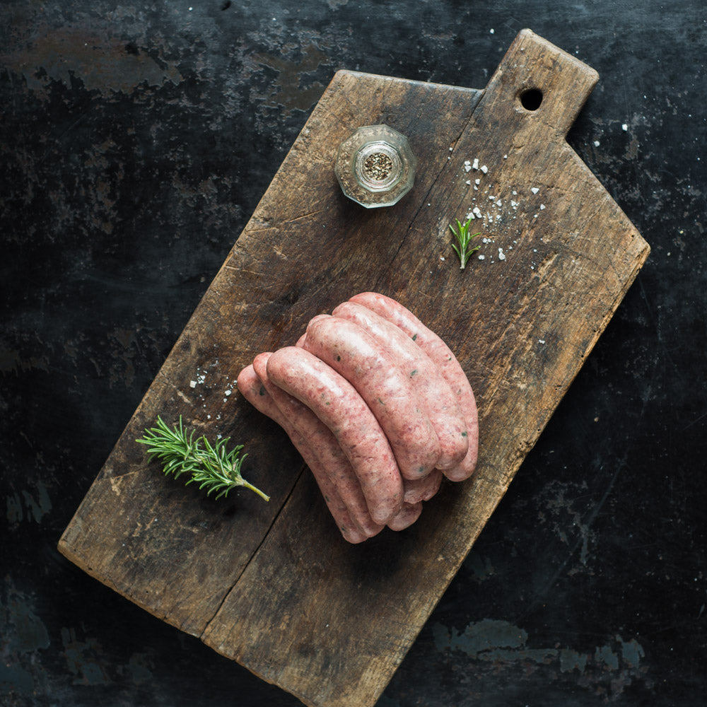 Beef and Pork Chipolata Sausages