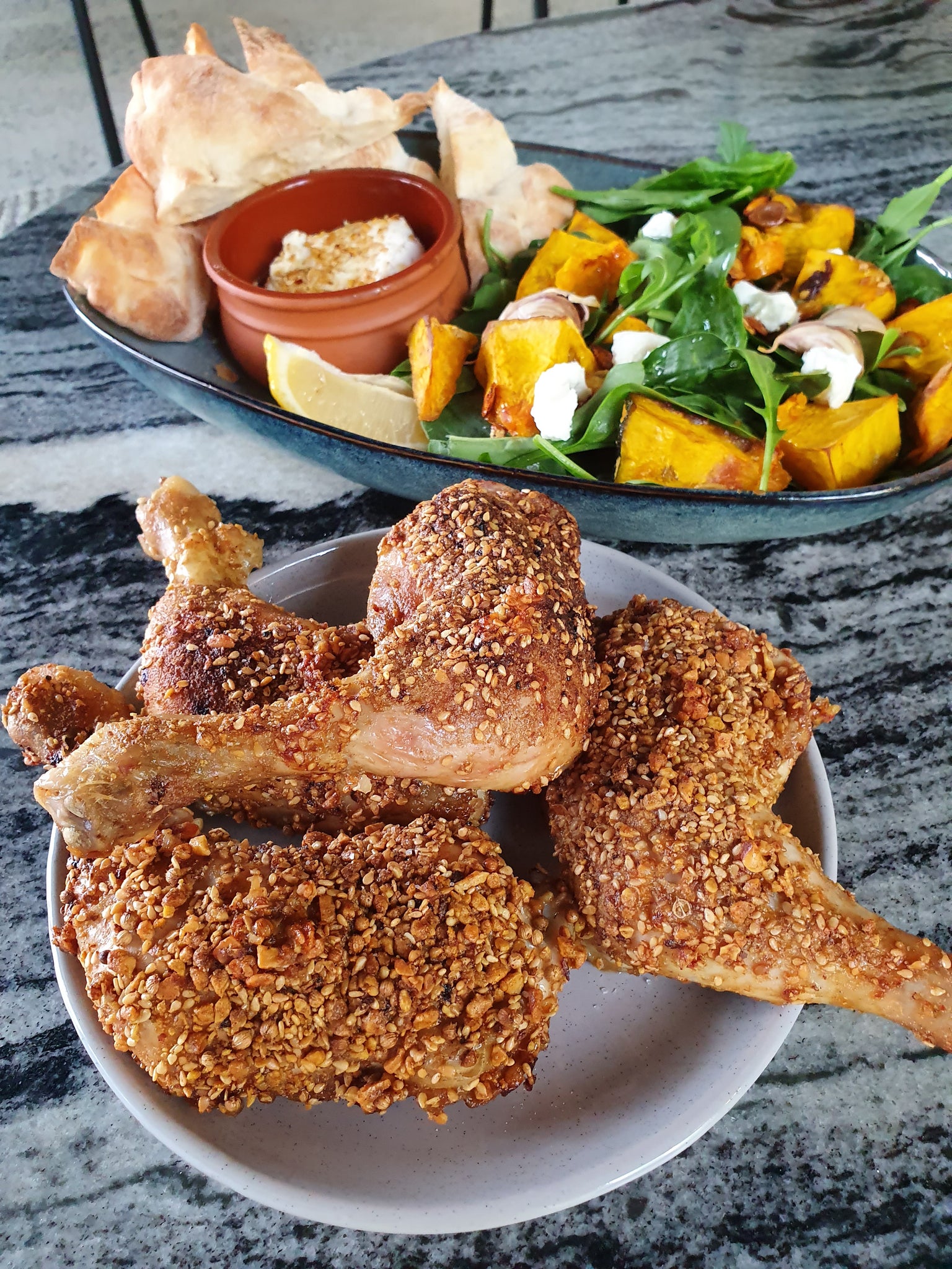 Insanely Easy & Delicious Dukkah Crusted Chicken