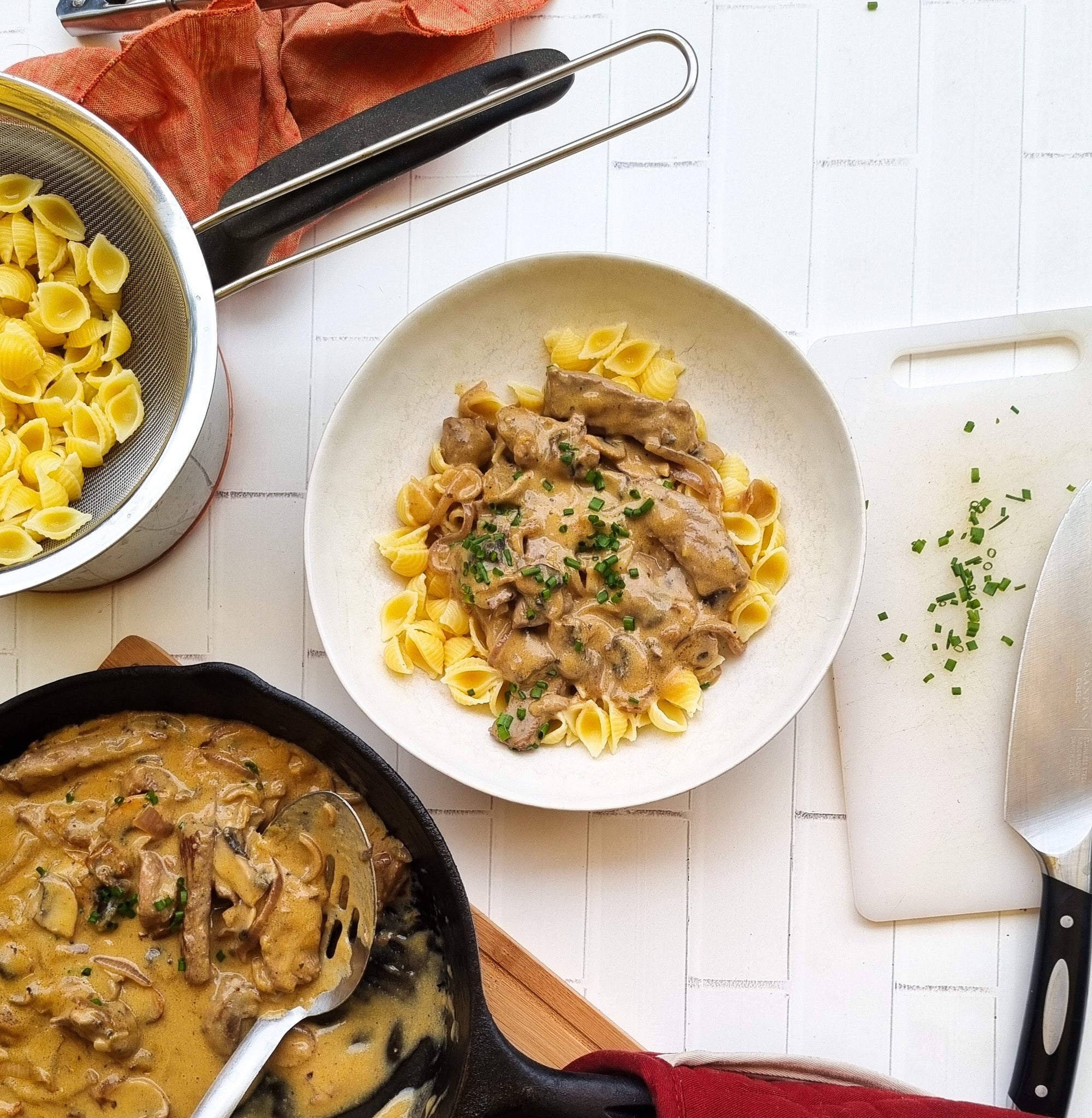 Beef Stroganoff