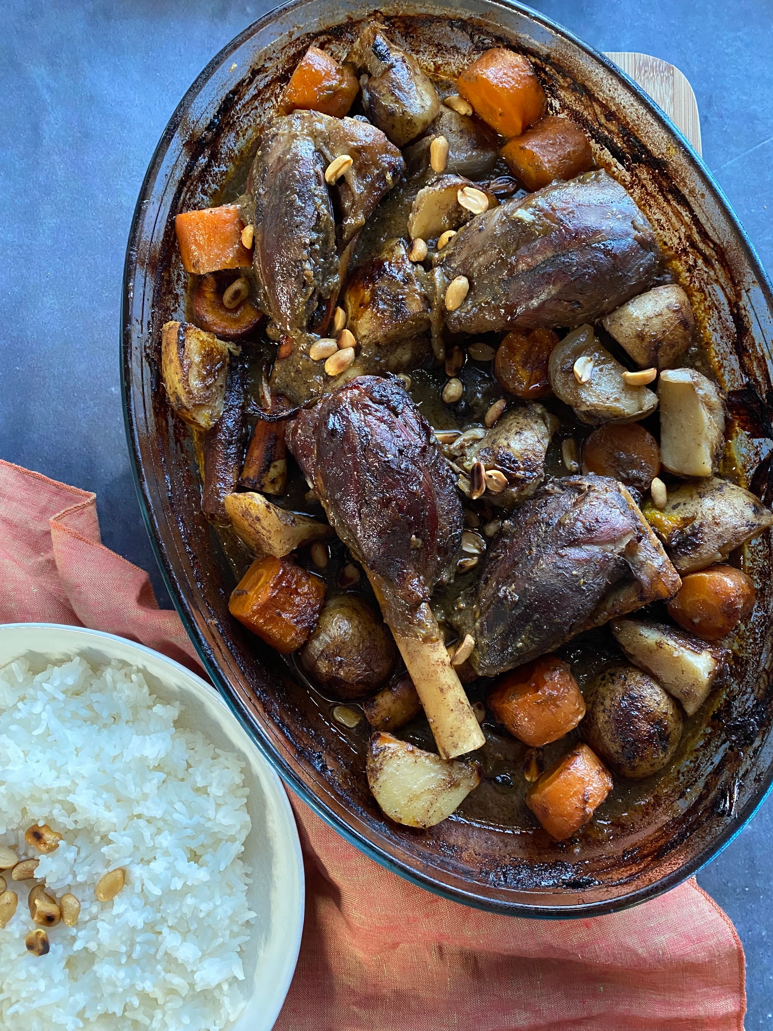 Easy Lamb Shank Massaman Curry with Zest Curry Base